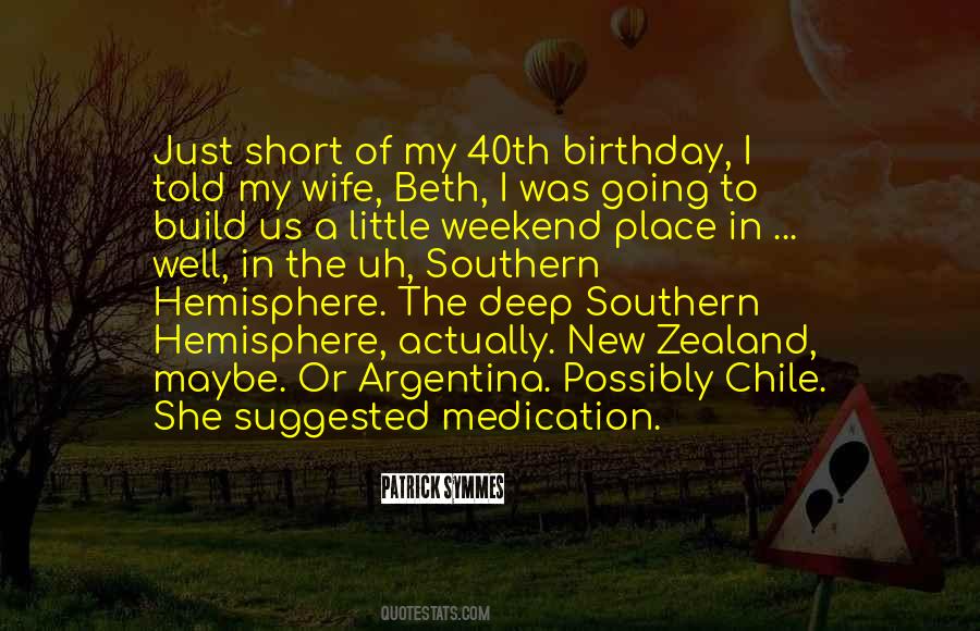 Quotes About Your 40th Birthday #7292