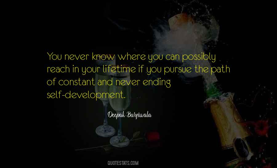 Quotes About Never Ending #1100212