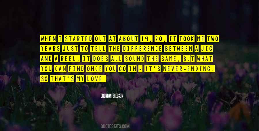 Quotes About Never Ending #977506