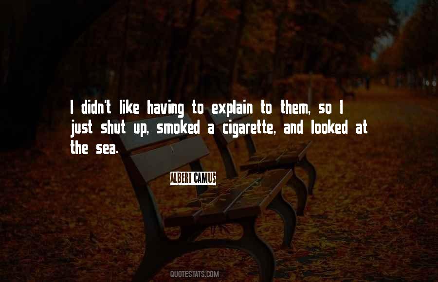 Quotes About Cigarette Smoking #965812