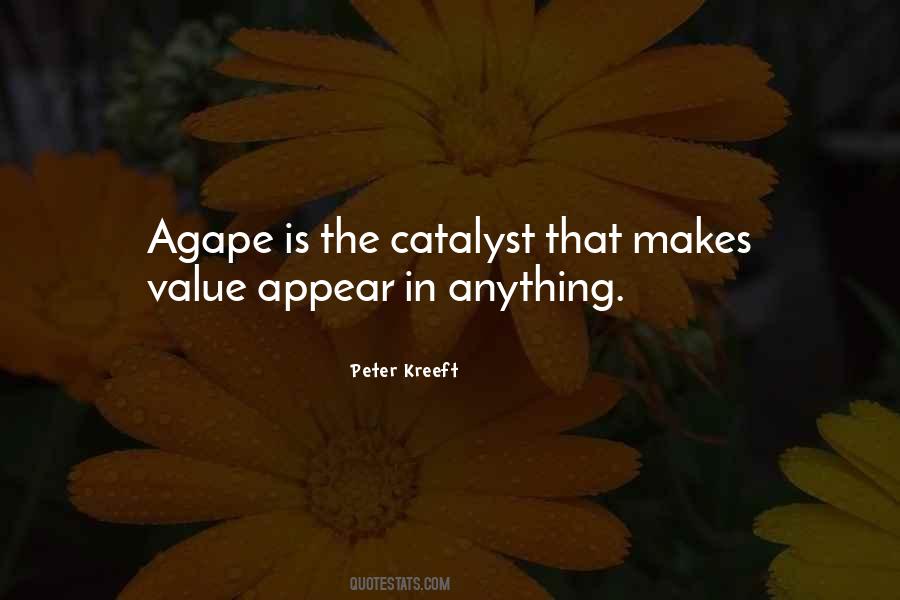 Quotes About Agape Love #1536764