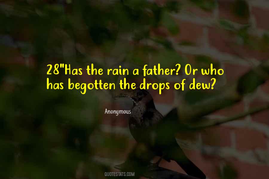 Quotes About Dew Drops #254275