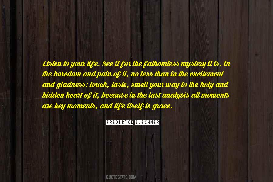 Excitement Of Life Quotes #1335384