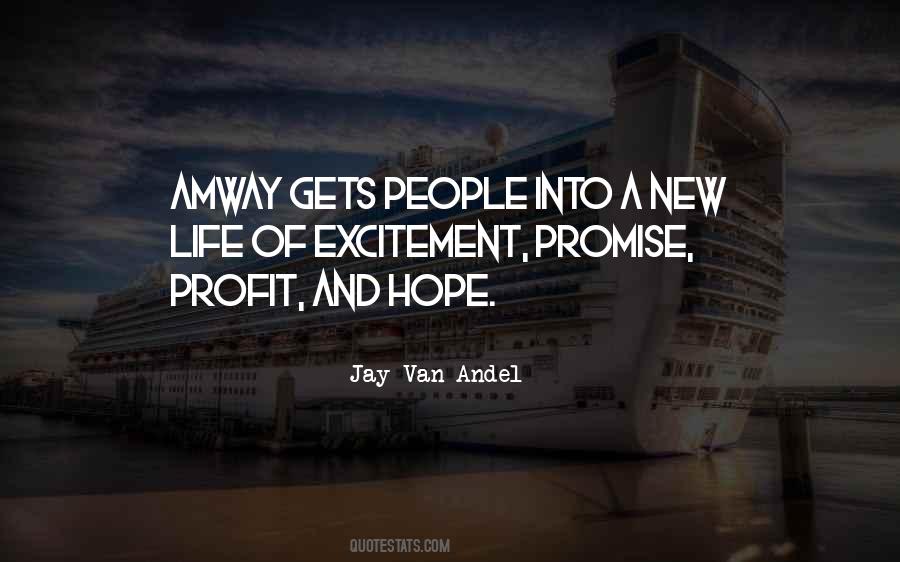 Excitement Of Life Quotes #1635533