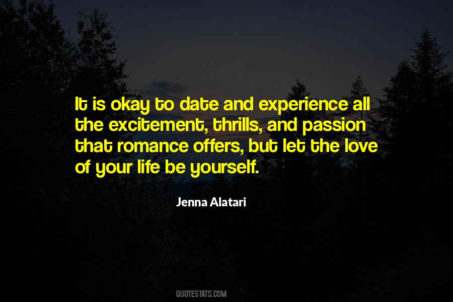 Excitement Of Life Quotes #846112