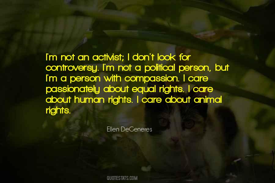 Quotes About Animal Rights #1565013