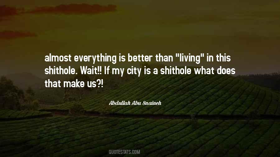 City Living Quotes #419177
