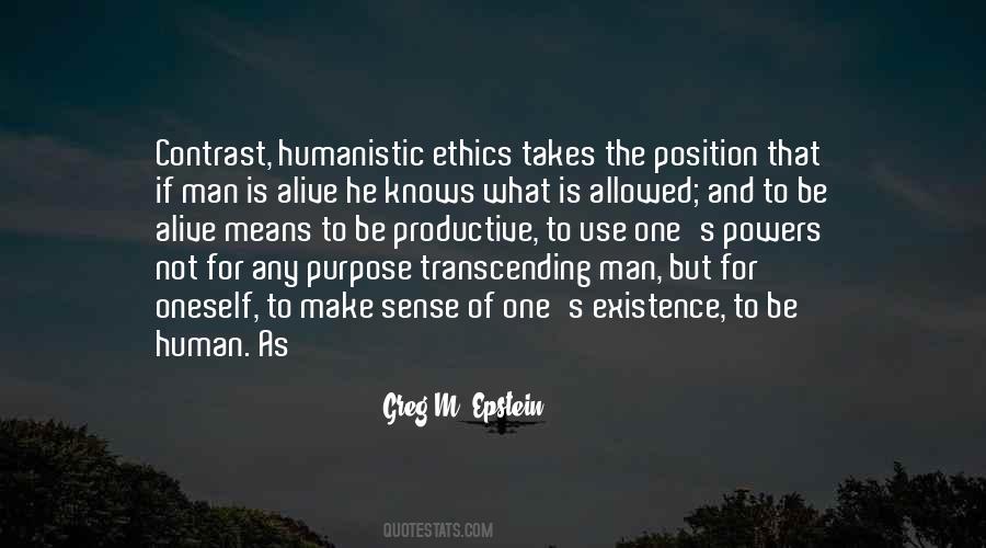 Human Ethics Quotes #744618