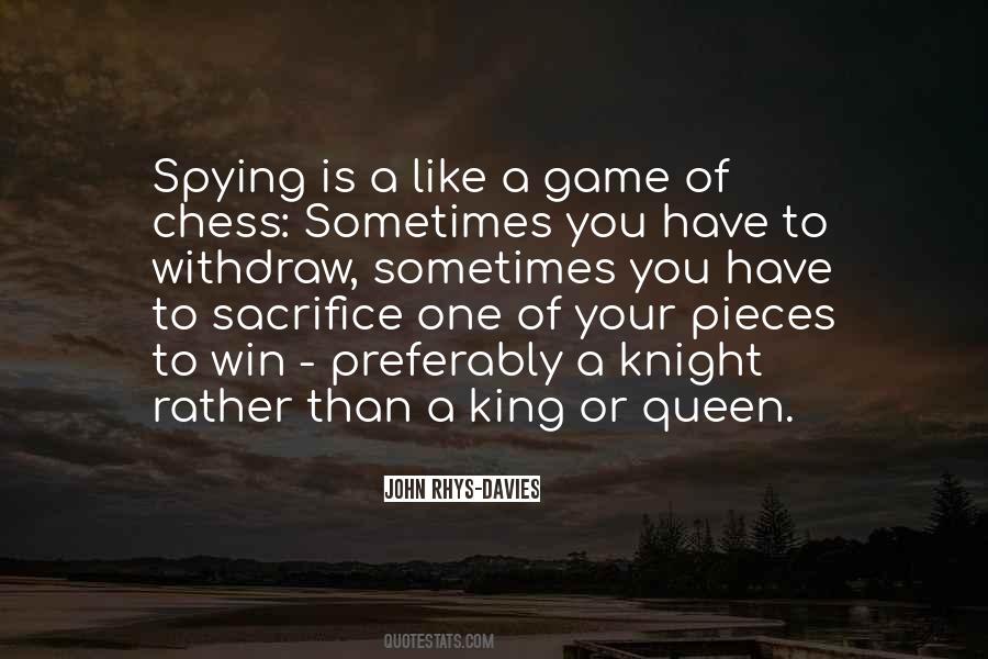 Quotes About Game Of Chess #4789