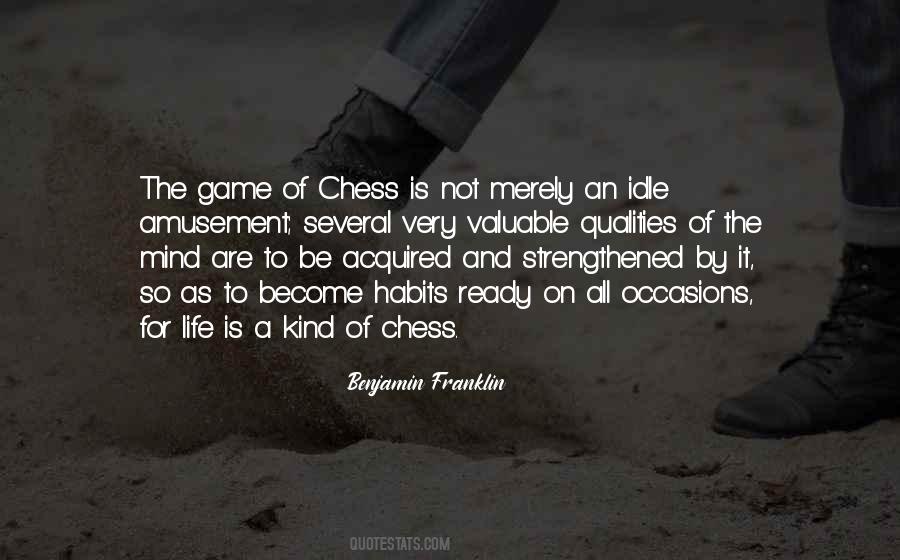 Quotes About Game Of Chess #575253