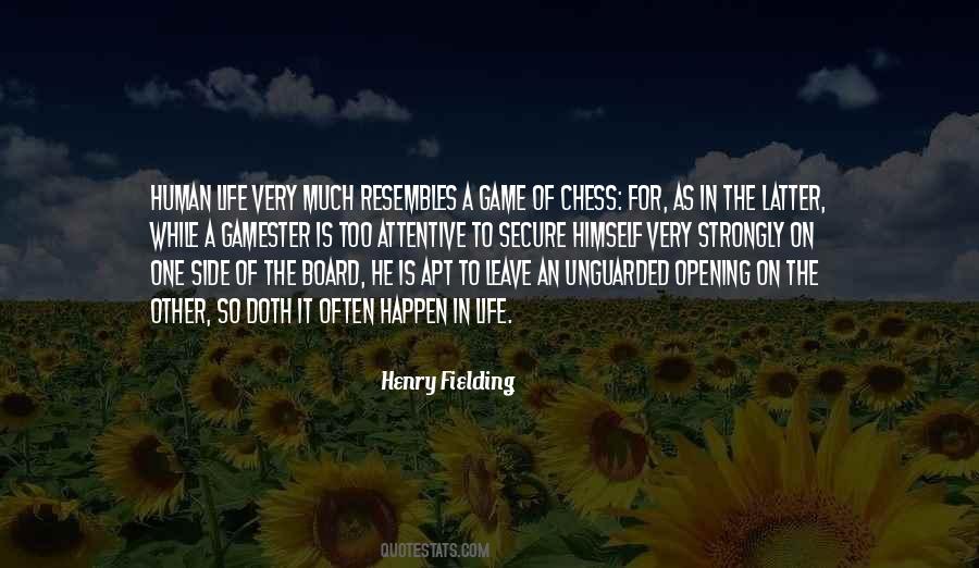 Quotes About Game Of Chess #710689