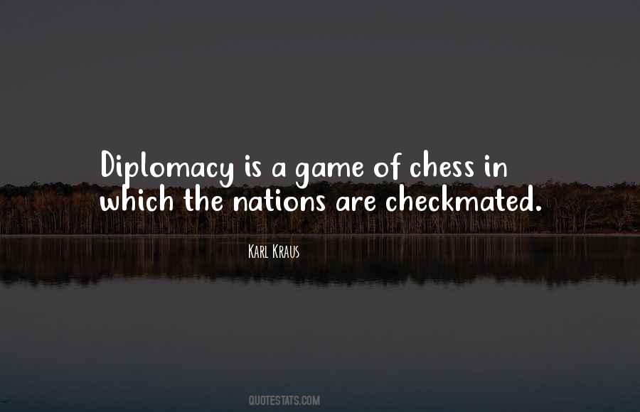 Quotes About Game Of Chess #88191