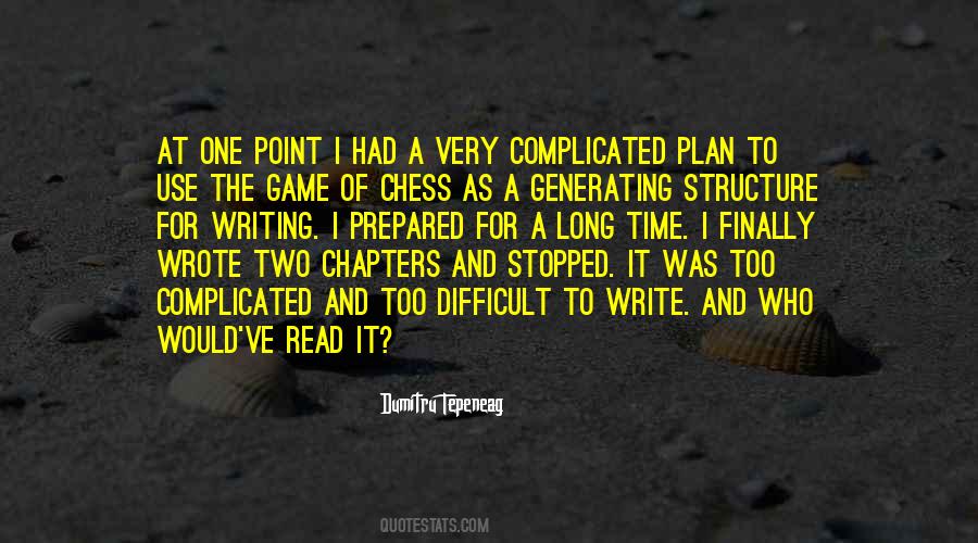 Quotes About Game Of Chess #990114