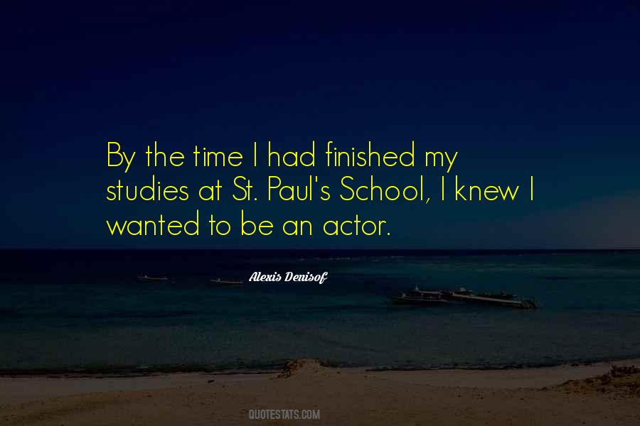 Quotes About Finished School #119768