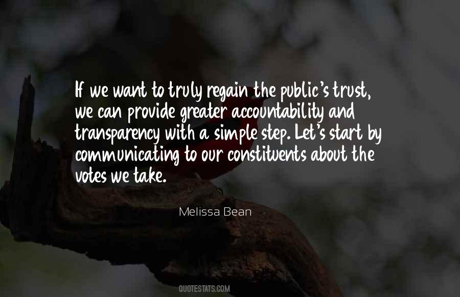 Quotes About Transparency And Accountability #701172