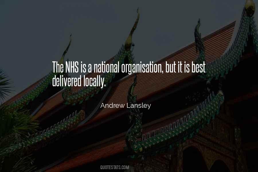 Quotes About Nhs #1744730