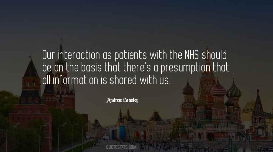 Quotes About Nhs #600406