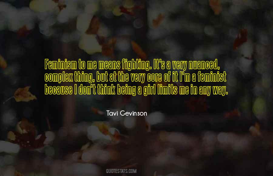 Gevinson Quotes #1427476