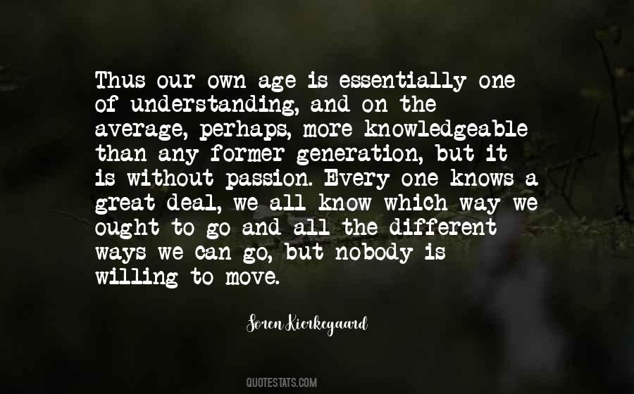 Different Understanding Quotes #506698