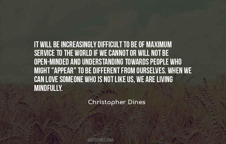 Different Understanding Quotes #723570