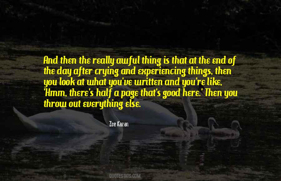 Quotes About Experiencing Things #1281084