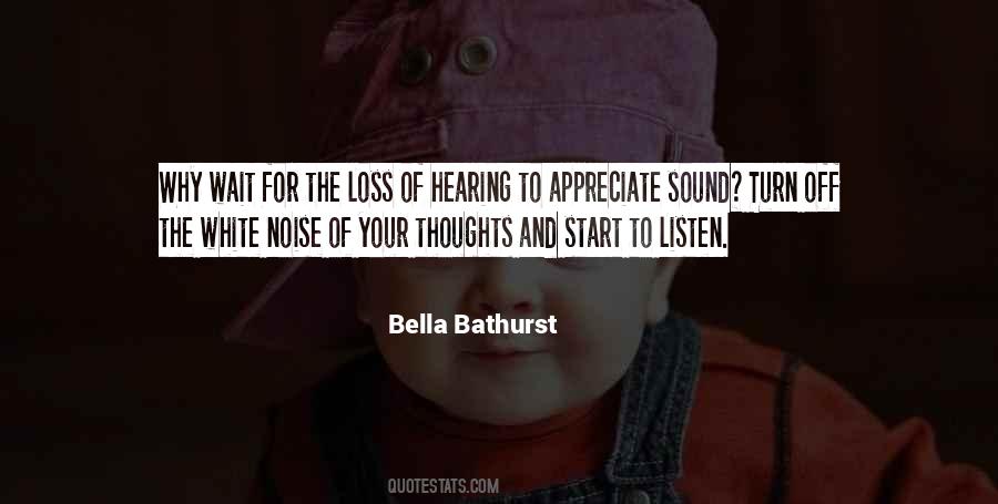 Quotes About White Noise #777831