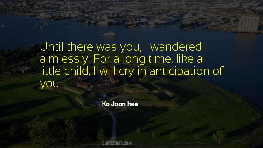 Wandered Aimlessly Quotes #1032886
