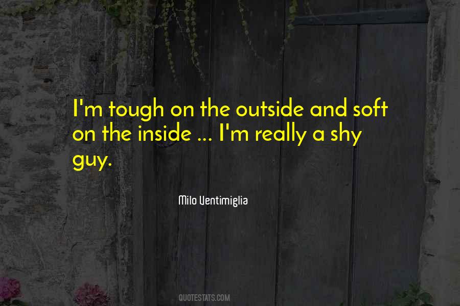 Quotes About Shy Guy #1611856