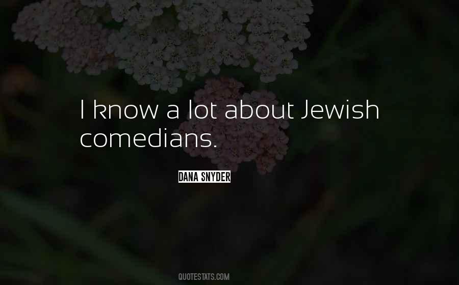Jewish Comedians Quotes #864549