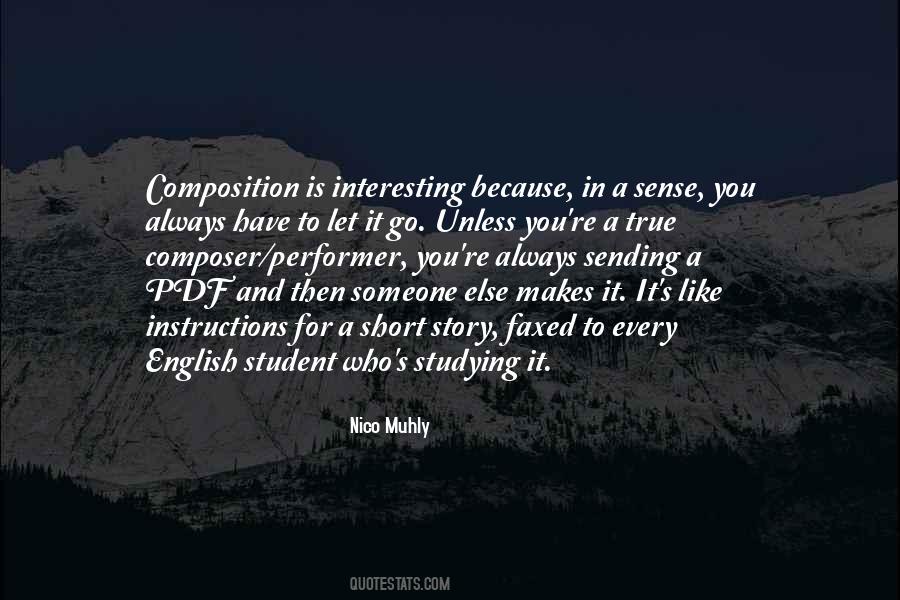 Quotes About English Composition #999102