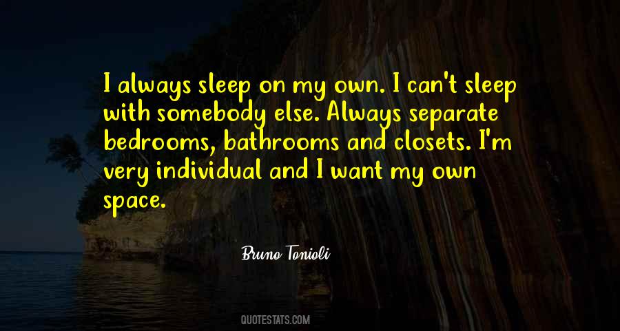 Quotes About I Can't Sleep #847453
