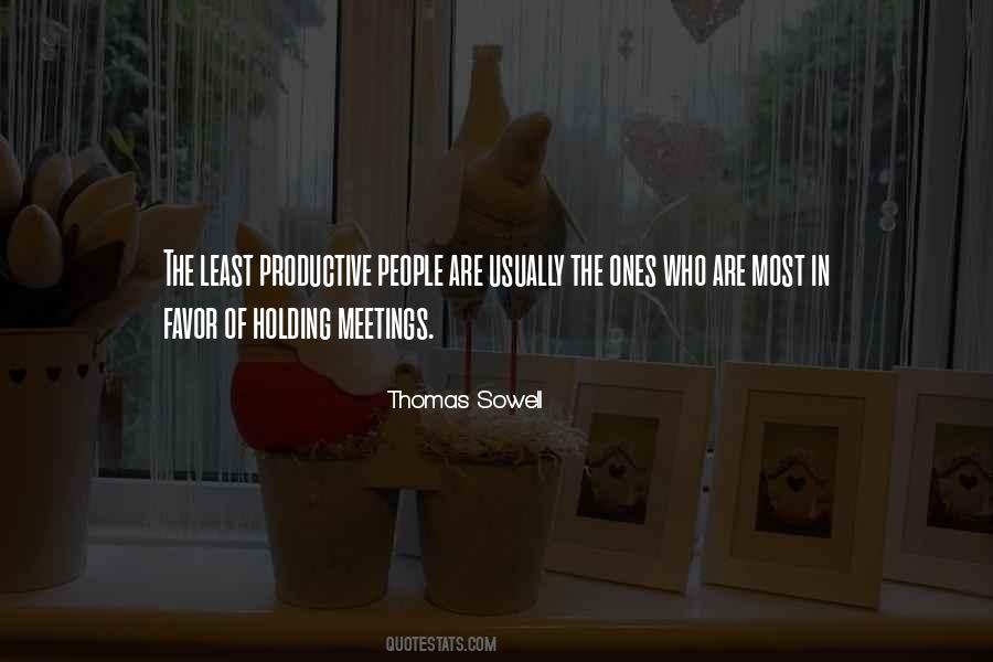 Quotes About Meetings #1064559