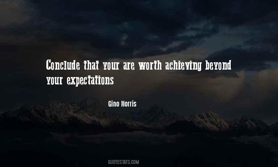 Quotes About Beyond Expectations #219358