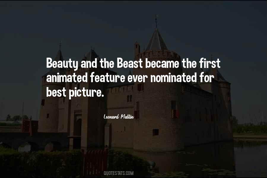 Quotes About Beauty And The Beast #1875704