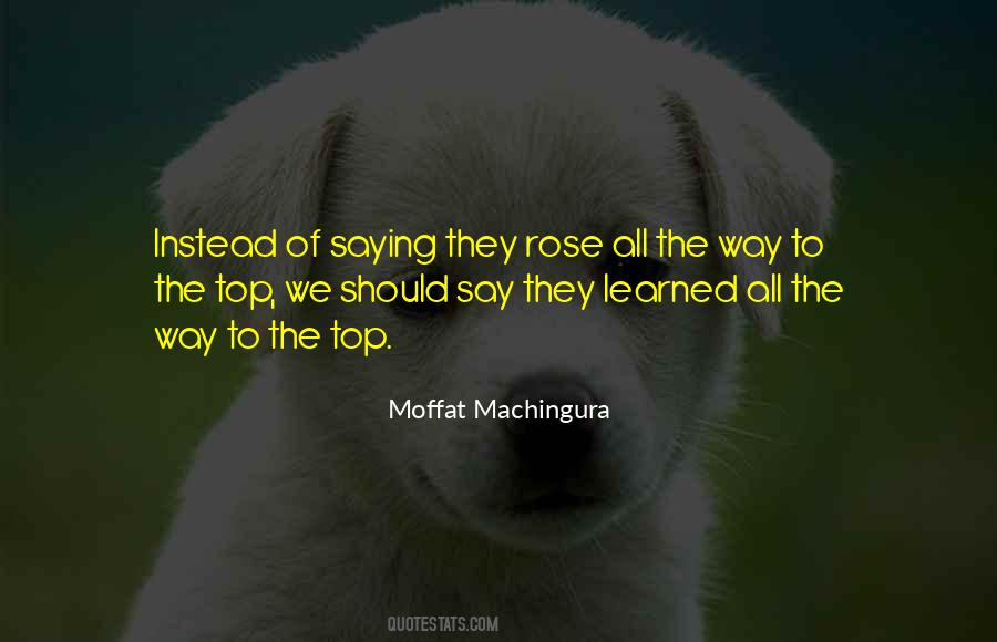 Quotes About Way To Success #60291