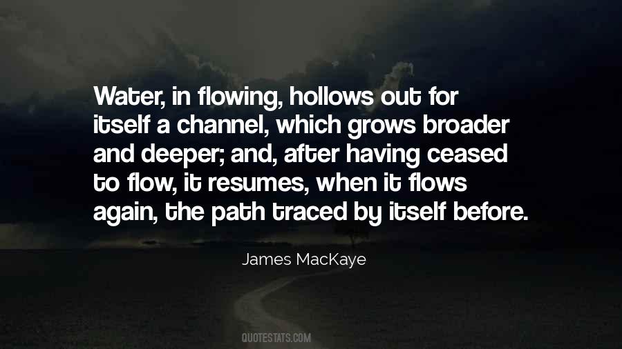 Quotes About Water Flows #625803