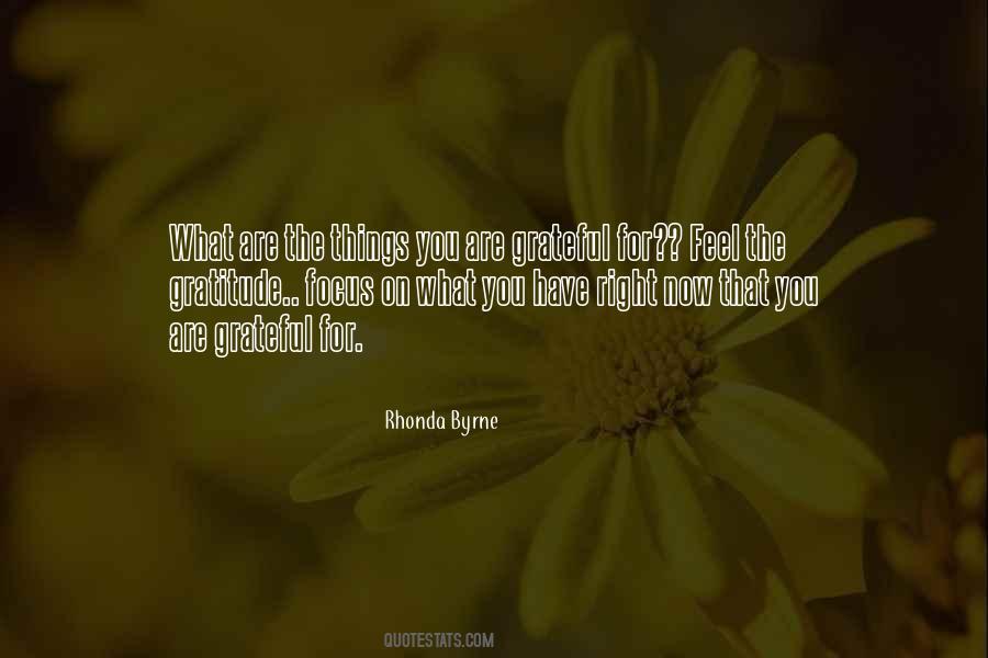 Quotes About Grateful For What You Have #1309791