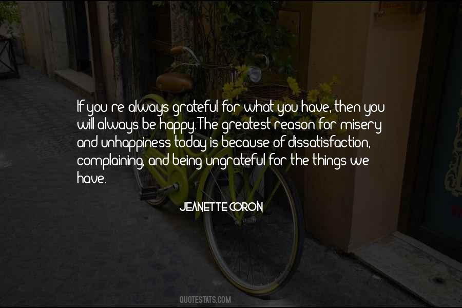 Quotes About Grateful For What You Have #479211