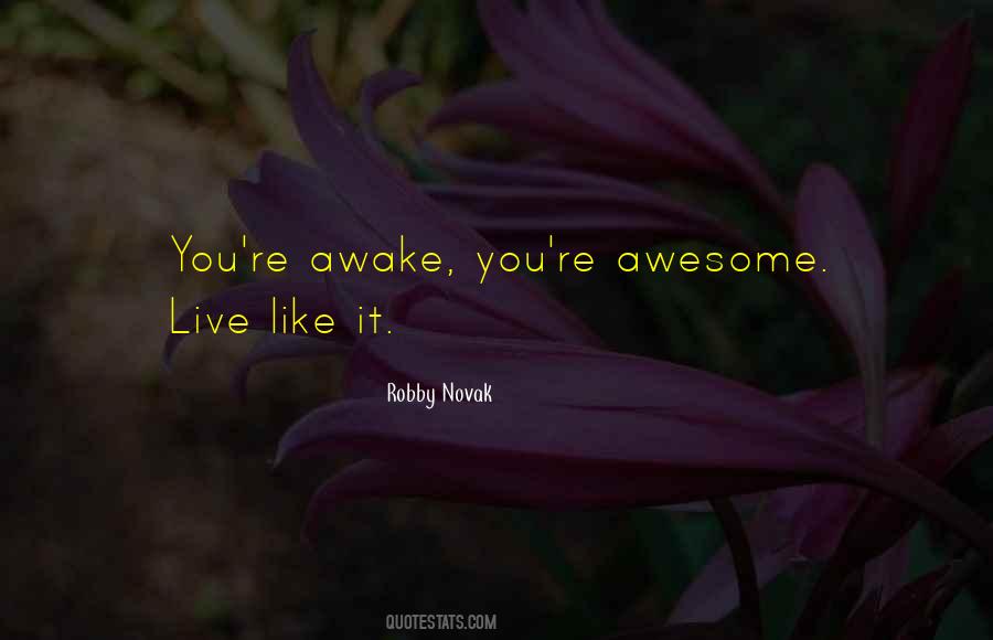 Quotes About You're Awesome #658315