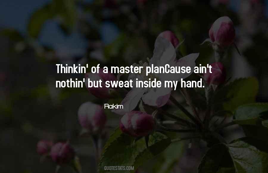 Quotes About Master Plan #1033133