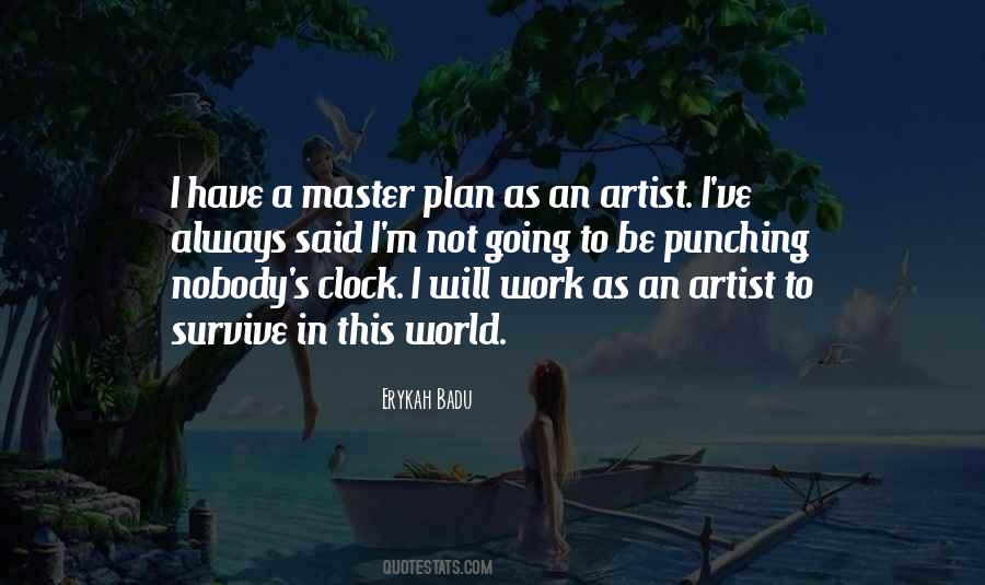 Quotes About Master Plan #458747