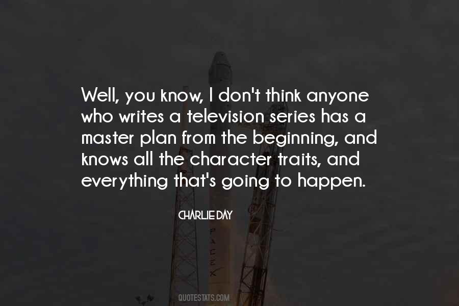 Quotes About Master Plan #704607