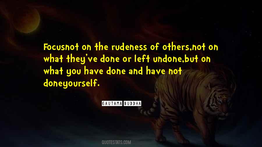 Quotes About Rudeness #1143340