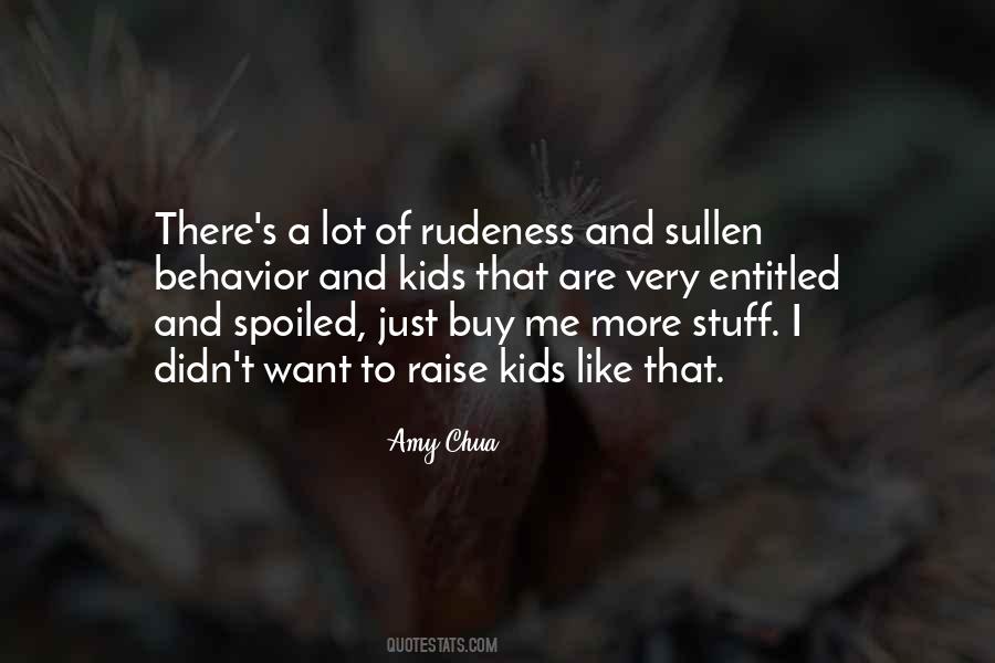 Quotes About Rudeness #1160851