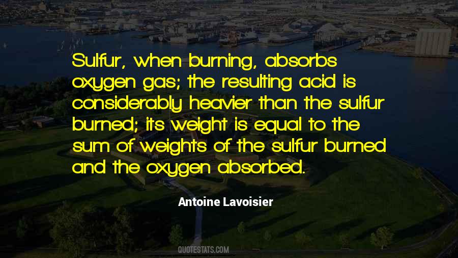 Quotes About Sulfur #1091266