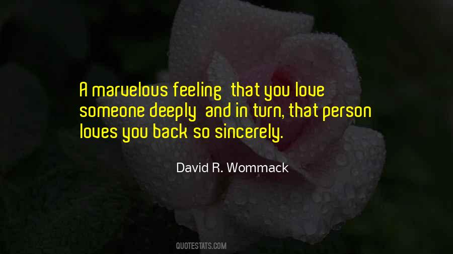 Quotes About Feeling Deeply #1809841