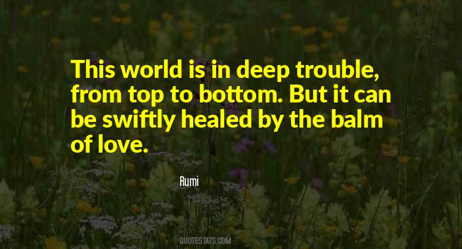 Trouble In The World Quotes #308002