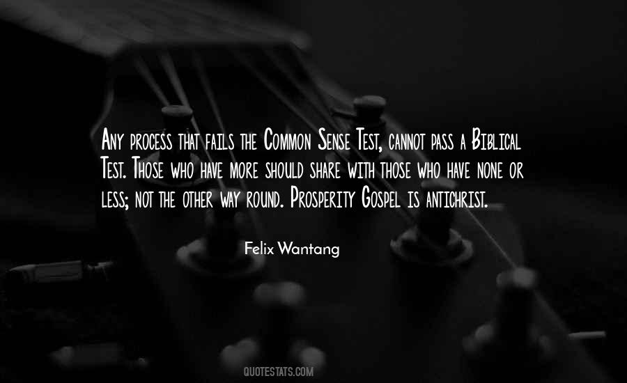 Quotes About Prosperity Gospel #1004268