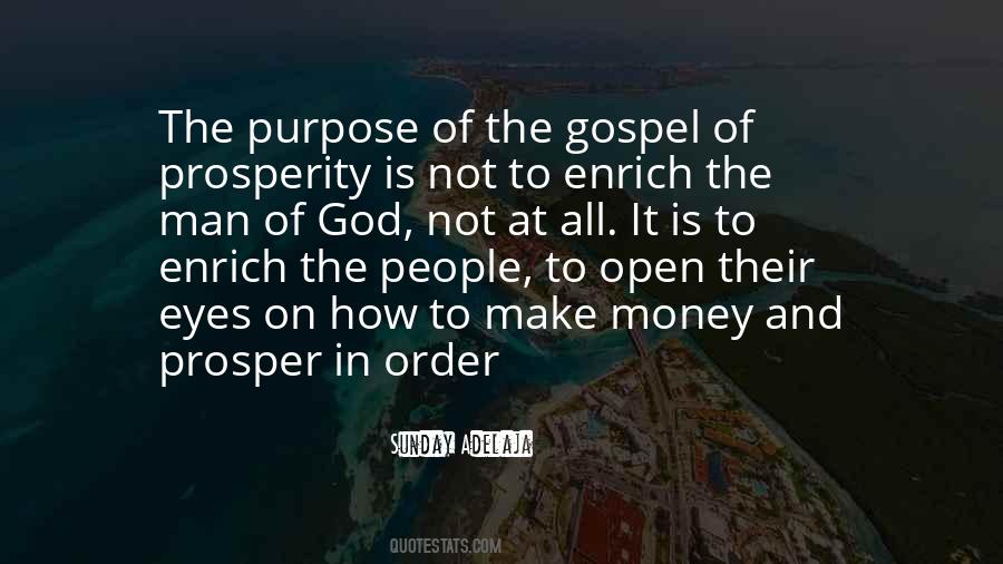 Quotes About Prosperity Gospel #1498532