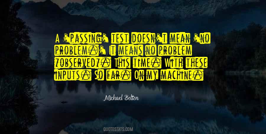 Quotes About Passing A Test #416285